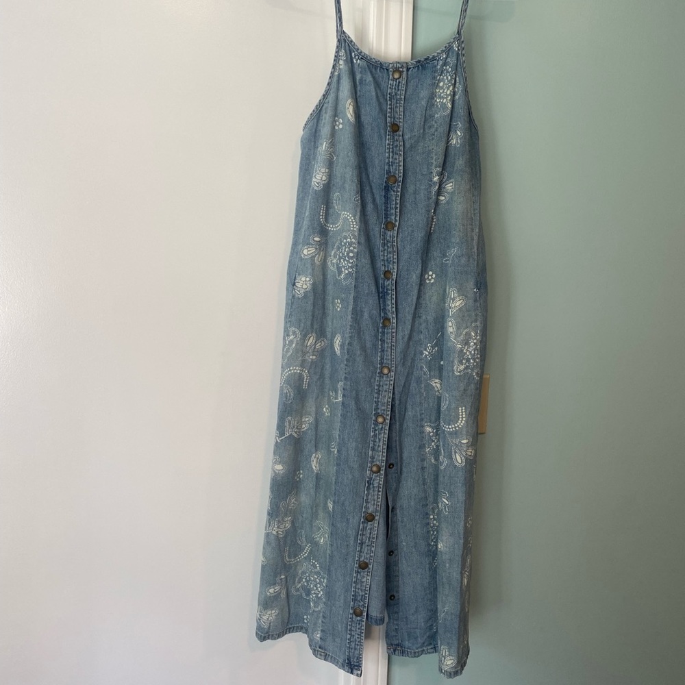 Free People Southwestern Denim Dress